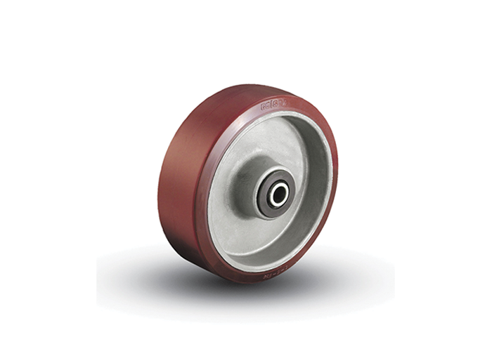 4/6 Series Moldon Polyurethane Aluminum Wheels