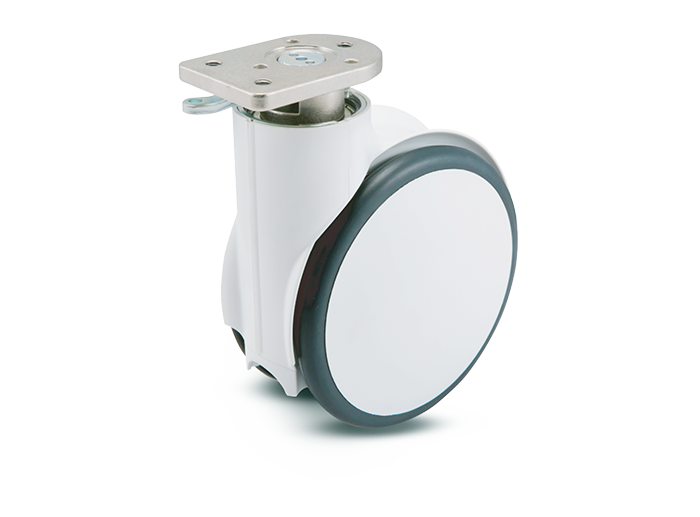 Shock-Absorbing Diagnostic Imaging Caster