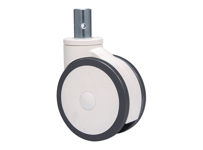 383 Series Rhombus Central Locking Twin Wheel Caster