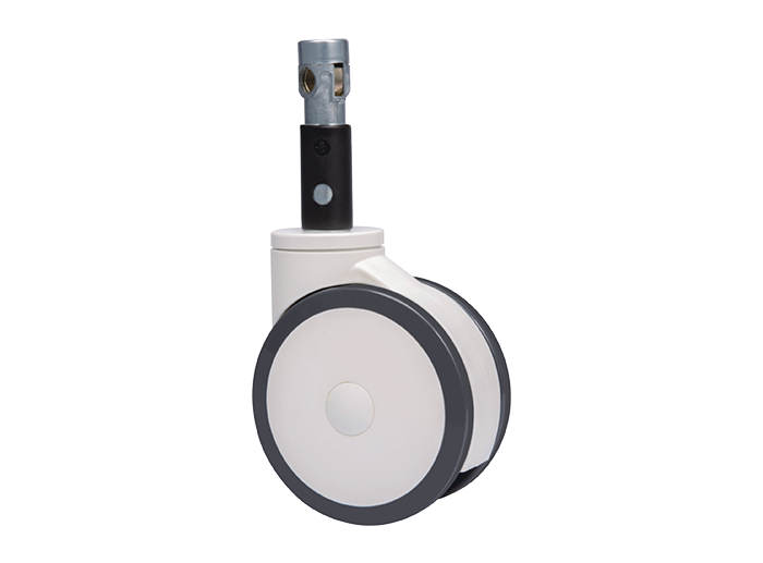 383 Series Rhombus Central Locking Twin Wheel Caster