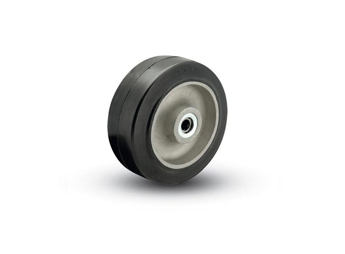 ALBION  MD/MR/MG Mold-On Rubber on Iron Core Wheels